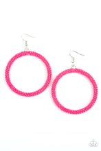 Load image into Gallery viewer, paparazzi-accessories-beauty-and-the-beach-pink-earrings

