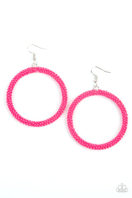 paparazzi-accessories-beauty-and-the-beach-pink-earrings