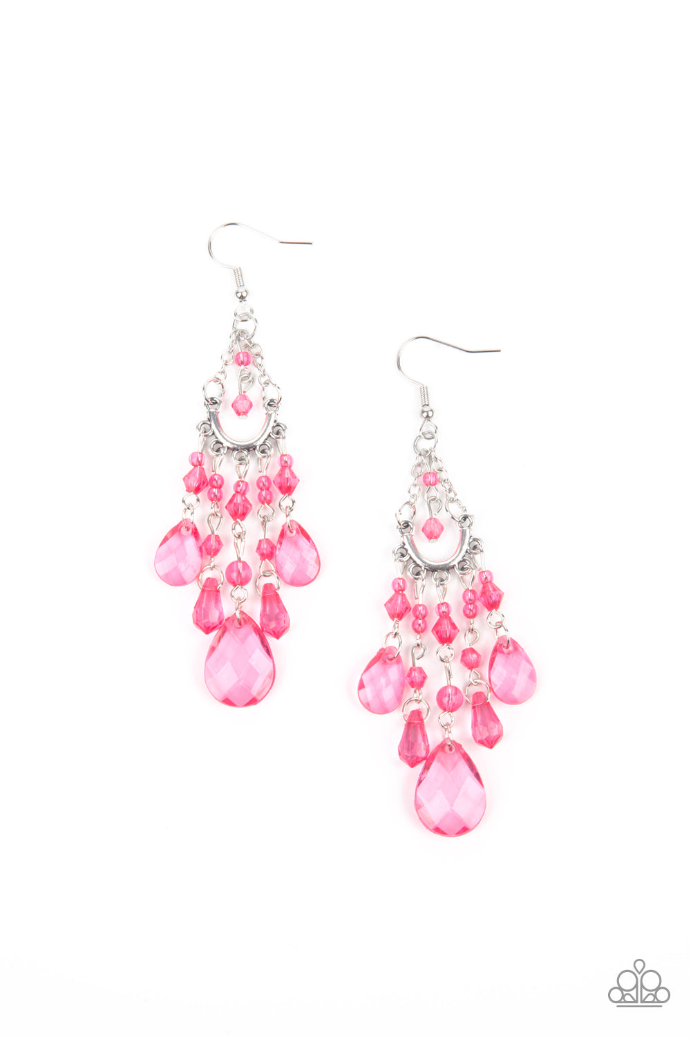 paparazzi-accessories-paid-vacation-pink-earrings