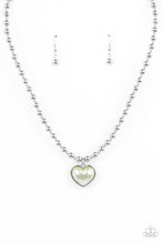 Load image into Gallery viewer, paparazzi-accessories-heart-full-of-fancy-green-necklace
