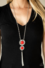 Load image into Gallery viewer, Abstract Artistry - Red Necklace - Paparazzi Jewelry
