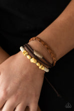 Load image into Gallery viewer, Far Out Wayfair - Yellow Bracelet - Paparazzi Jewelry
