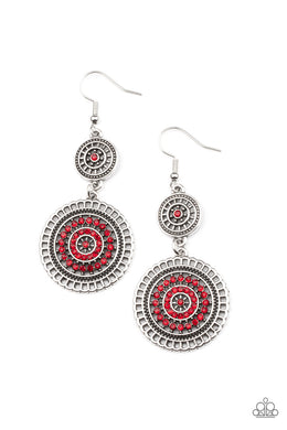 paparazzi-accessories-bohemian-bedazzle-red