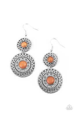 paparazzi-accessories-sunny-sahara-brown-earrings