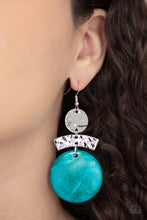 Load image into Gallery viewer, Diva Of My Domain - Blue Earrings - Paparazzi Jewelry
