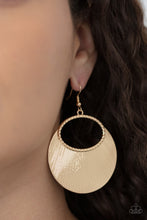 Load image into Gallery viewer, Fan Girl Glam - Gold Earrings - Paparazzi Jewelry
