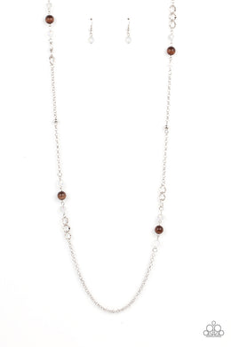 paparazzi-accessories-teasingly-trendy-brown-necklace