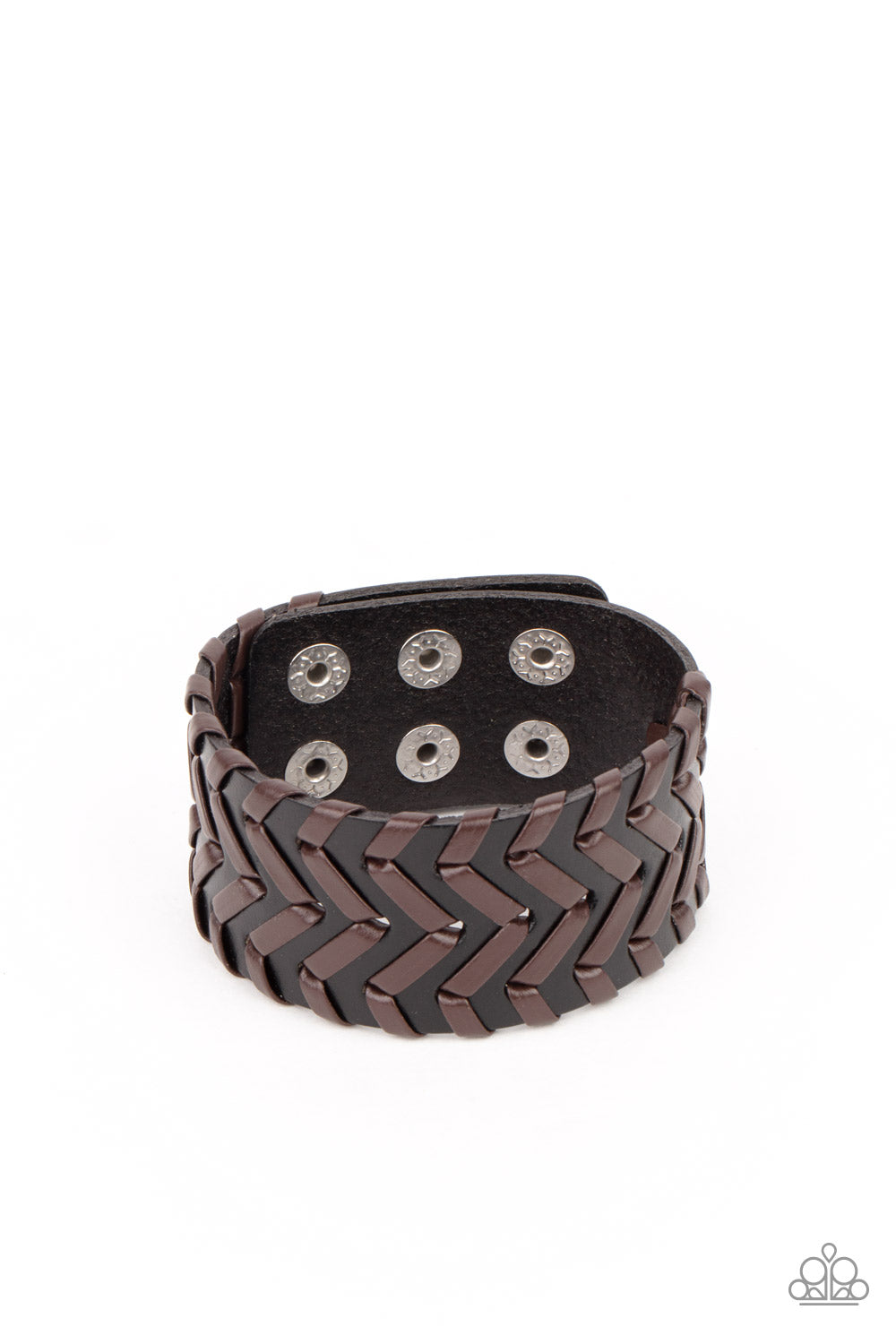 paparazzi-accessories-biker-badlands-black-bracelet