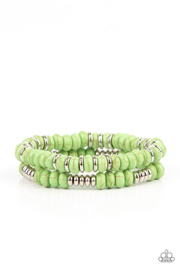 paparazzi-accessories-desert-rainbow-green-bracelet
