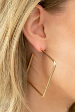 Load image into Gallery viewer, Material Girl Magic - Gold Earrings - Paparazzi Jewelry
