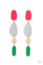 Load image into Gallery viewer, paparazzi-accessories-deco-by-design-multi-post earrings
