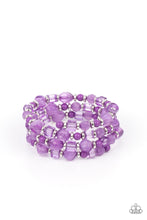 Load image into Gallery viewer, paparazzi-accessories-girly-girl-glimmer-purple-bracelet
