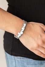 Load image into Gallery viewer, Pebble Paradise - Silver Bracelet - Paparazzi Jewelry
