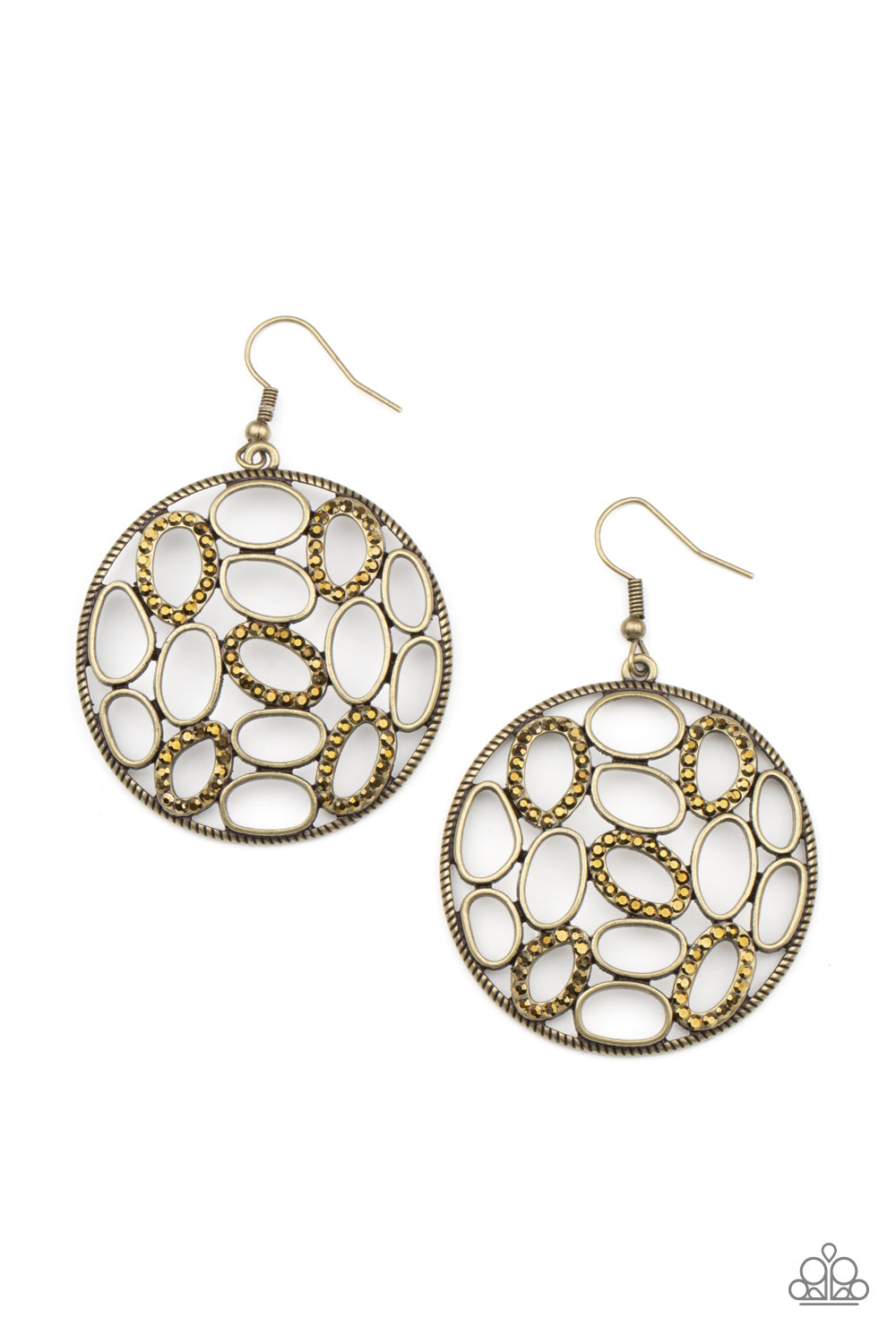 paparazzi-accessories-watch-oval-me-brass-earrings