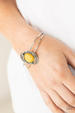 Load image into Gallery viewer, Living Off The BANDLANDS - Yellow Bracelet - Paparazzi Jewelry
