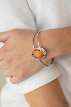 Load image into Gallery viewer, Living Off The BANDLANDS - Orange Bracelet - Paparazzi Jewelry
