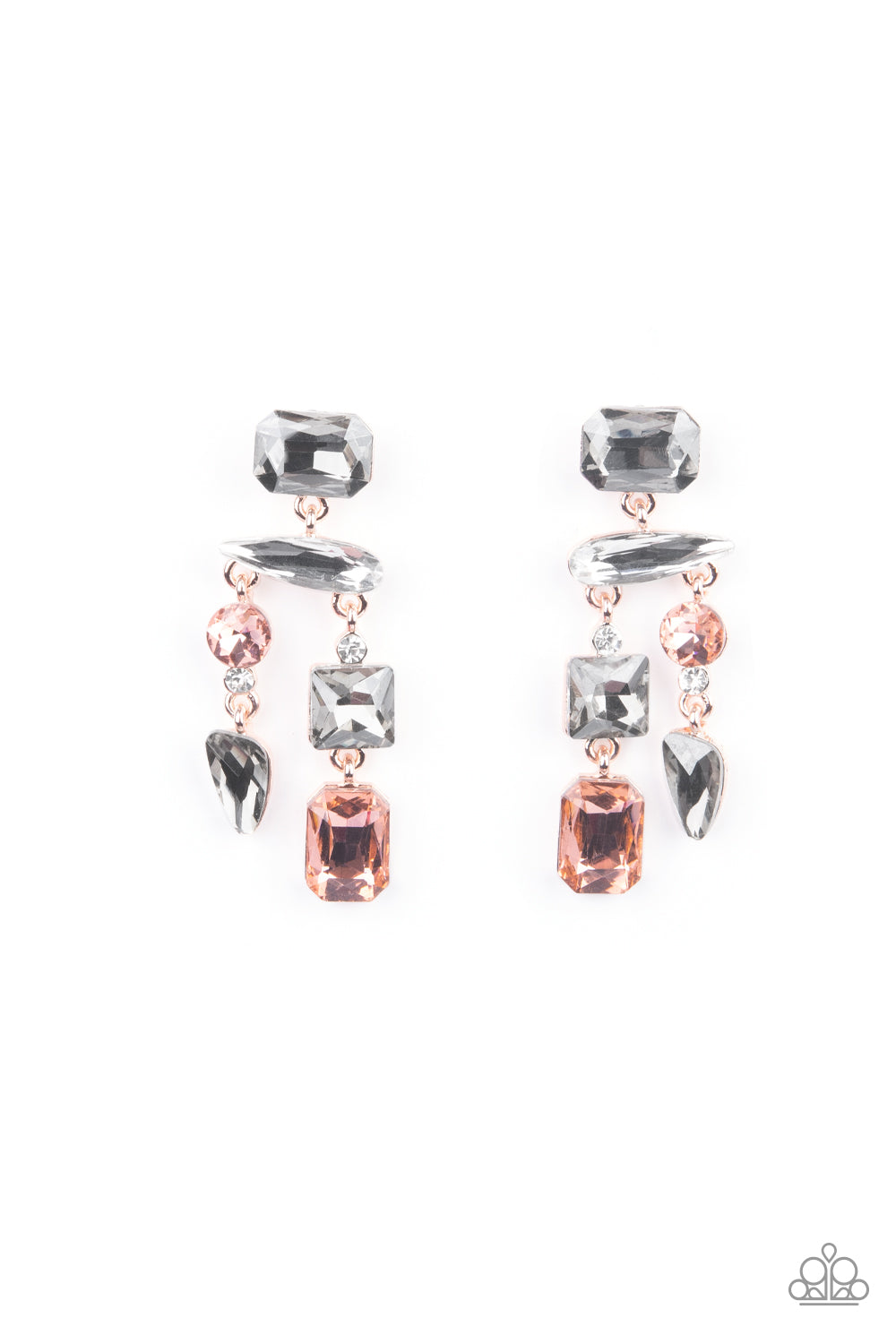 paparazzi-accessories-hazard-pay-multi-post earrings