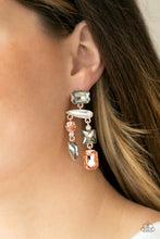 Load image into Gallery viewer, Hazard Pay - Multi Post Earrings - Paparazzi Jewelry
