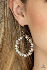 Cosmic Halo - Multi Earrings - Paparazzi Jewelry