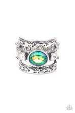 Load image into Gallery viewer, paparazzi-accessories-the-gleaming-tower-green-ring
