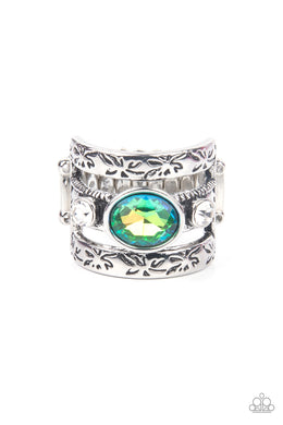 paparazzi-accessories-the-gleaming-tower-green-ring