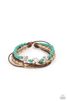 paparazzi-accessories-raffia-remix-blue-bracelet