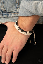 Load image into Gallery viewer, Nautical Distance - Black Bracelet - Paparazzi Jewelry
