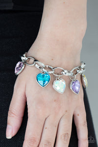Candy Heart Charmer - Multi Bracelet - Paparazzi Jewelry