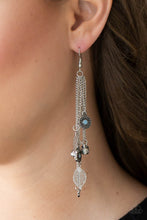 Load image into Gallery viewer, A Natural Charmer - Blue Earrings - Paparazzi Jewelry
