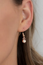 Load image into Gallery viewer, Cosmic Countess - Rose Gold Necklace - Paparazzi Jewelry
