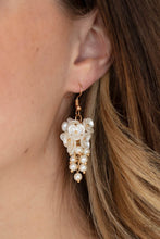 Load image into Gallery viewer, Bountiful Bouquets - Gold Earrings - Paparazzi Jewelry
