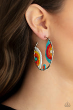 Load image into Gallery viewer, Rainbow Horizons - Multi Earrings - Paparazzi Jewelry
