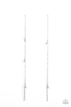 Load image into Gallery viewer, paparazzi-accessories-dauntlessly-dainty-blue-post earrings
