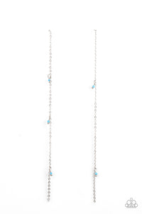 paparazzi-accessories-dauntlessly-dainty-blue-post earrings