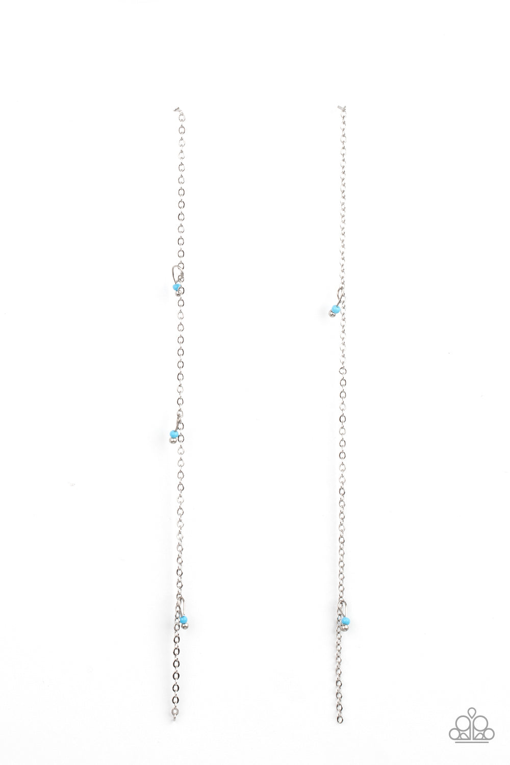 paparazzi-accessories-dauntlessly-dainty-blue-post earrings