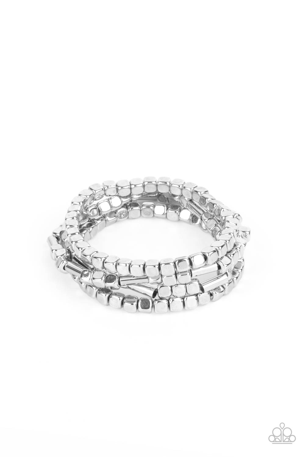 paparazzi-accessories-metro-materials-silver-bracelet