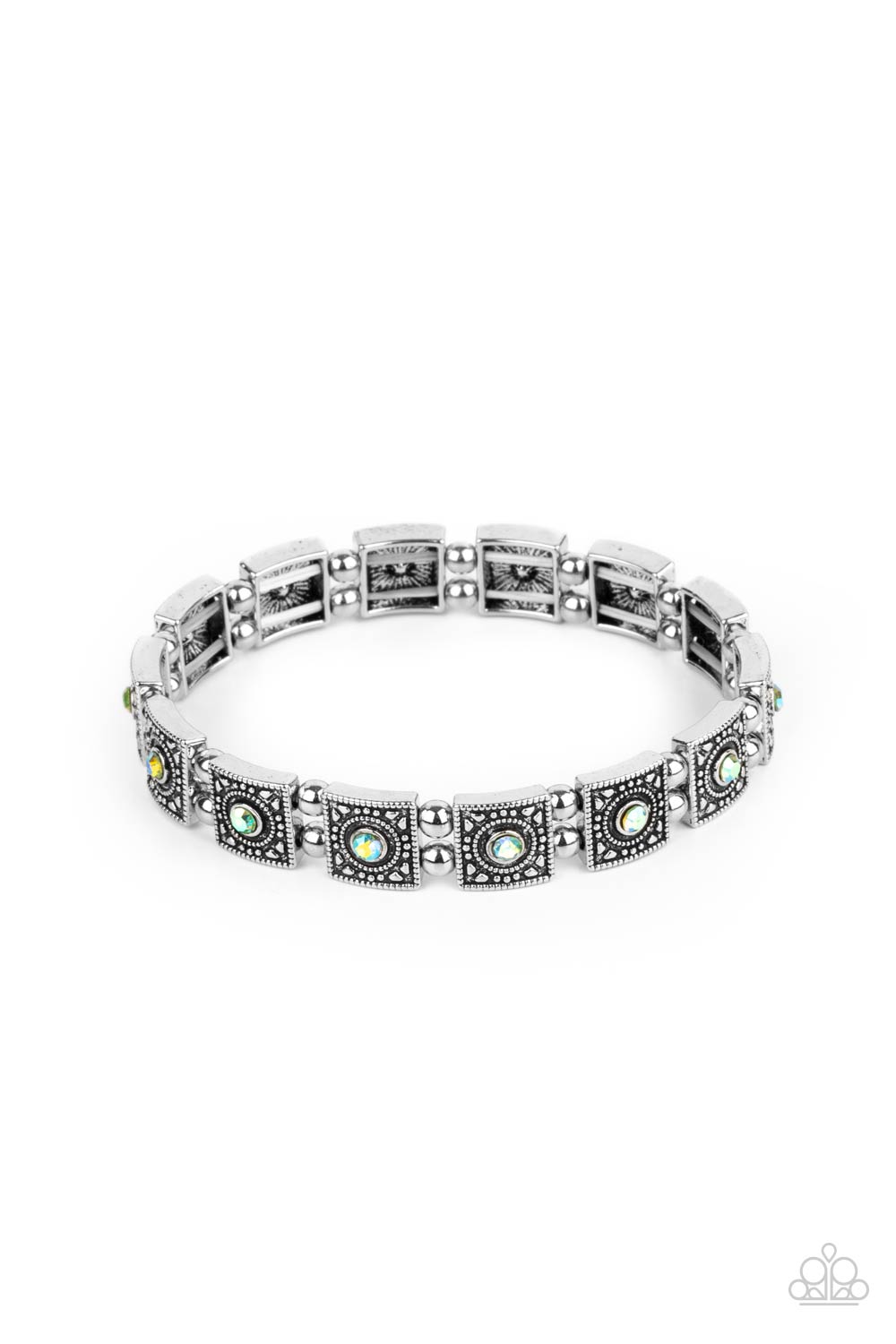 paparazzi-accessories-cosmic-conquest-green-bracelet