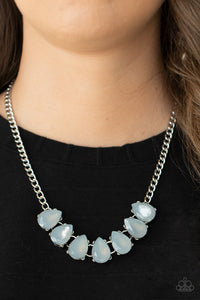 Above The Clouds - Silver Necklace - Paparazzi Jewelry