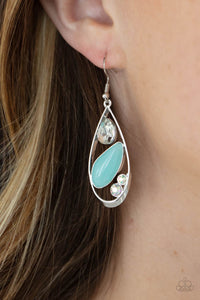 Harmonious Harbors - Blue Earrings - Paparazzi Jewelry