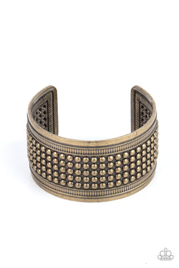 paparazzi-accessories-bronco-bust-brass-bracelet