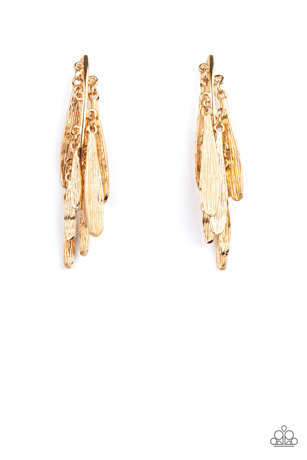 paparazzi-accessories-pursuing-the-plumes-gold-post earrings