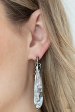 Load image into Gallery viewer, Pursuing The Plumes - Black Post Earrings - Paparazzi Jewelry
