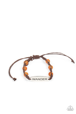 paparazzi-accessories-roaming-for-days-orange-bracelet