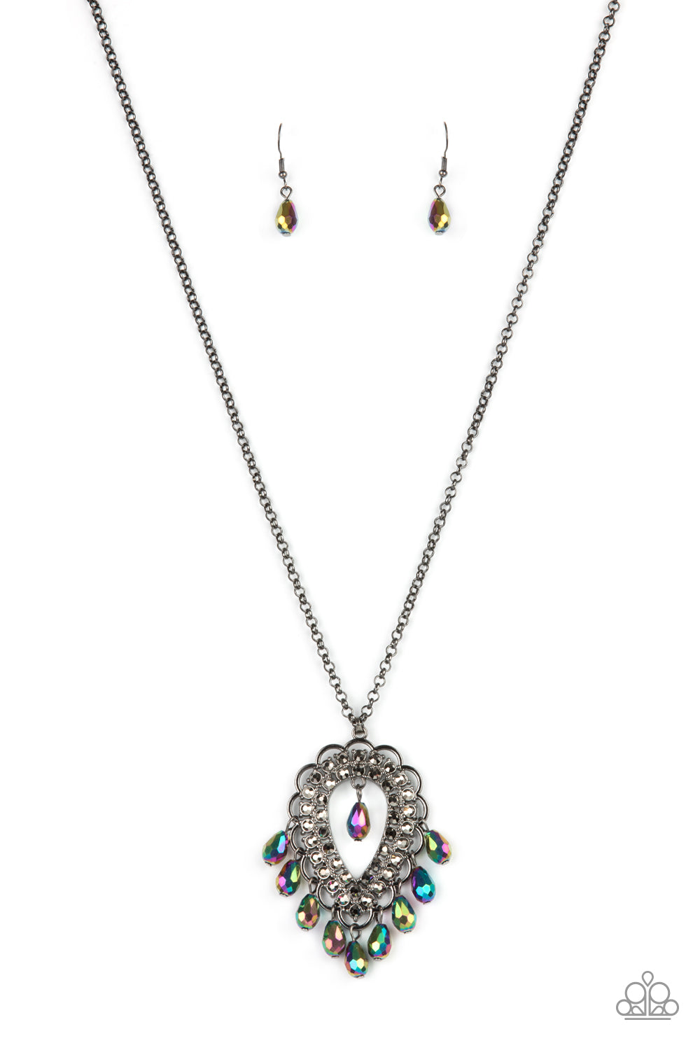 paparazzi-accessories-teasable-teardrops-multi-necklace