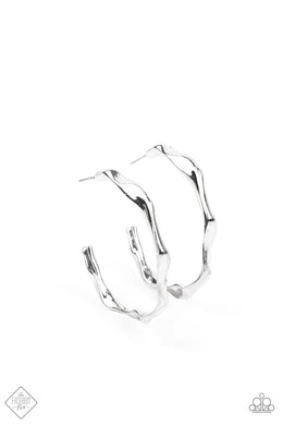 paparazzi-accessories-coveted-curves-silver-earrings
