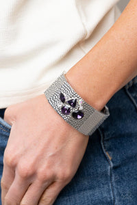 Flickering Fortune - Purple Bracelet - Paparazzi Jewelry