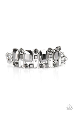 paparazzi-accessories-urban-crest-silver-bracelet