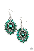 Load image into Gallery viewer, paparazzi-accessories-big-time-twinkle-green-earrings

