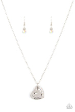Load image into Gallery viewer, paparazzi-accessories-happily-heartwarming-white-necklace
