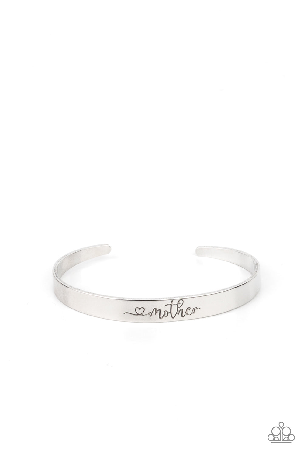 paparazzi-accessories-sweetly-named-silver-bracelet